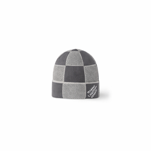 Bonnet LV Damier grey