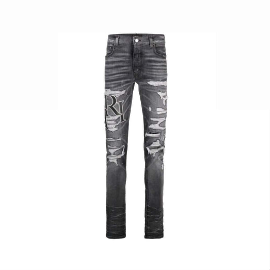 Jeans A black/grey
